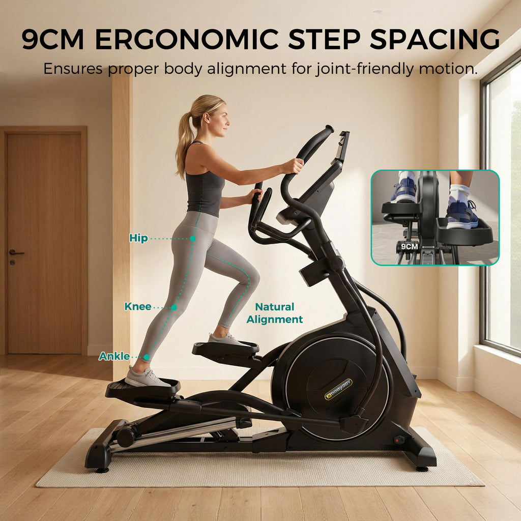Niceday x Bodyjoy Elliptical Exercise Machines-50.8CM Stride& 32 Level
