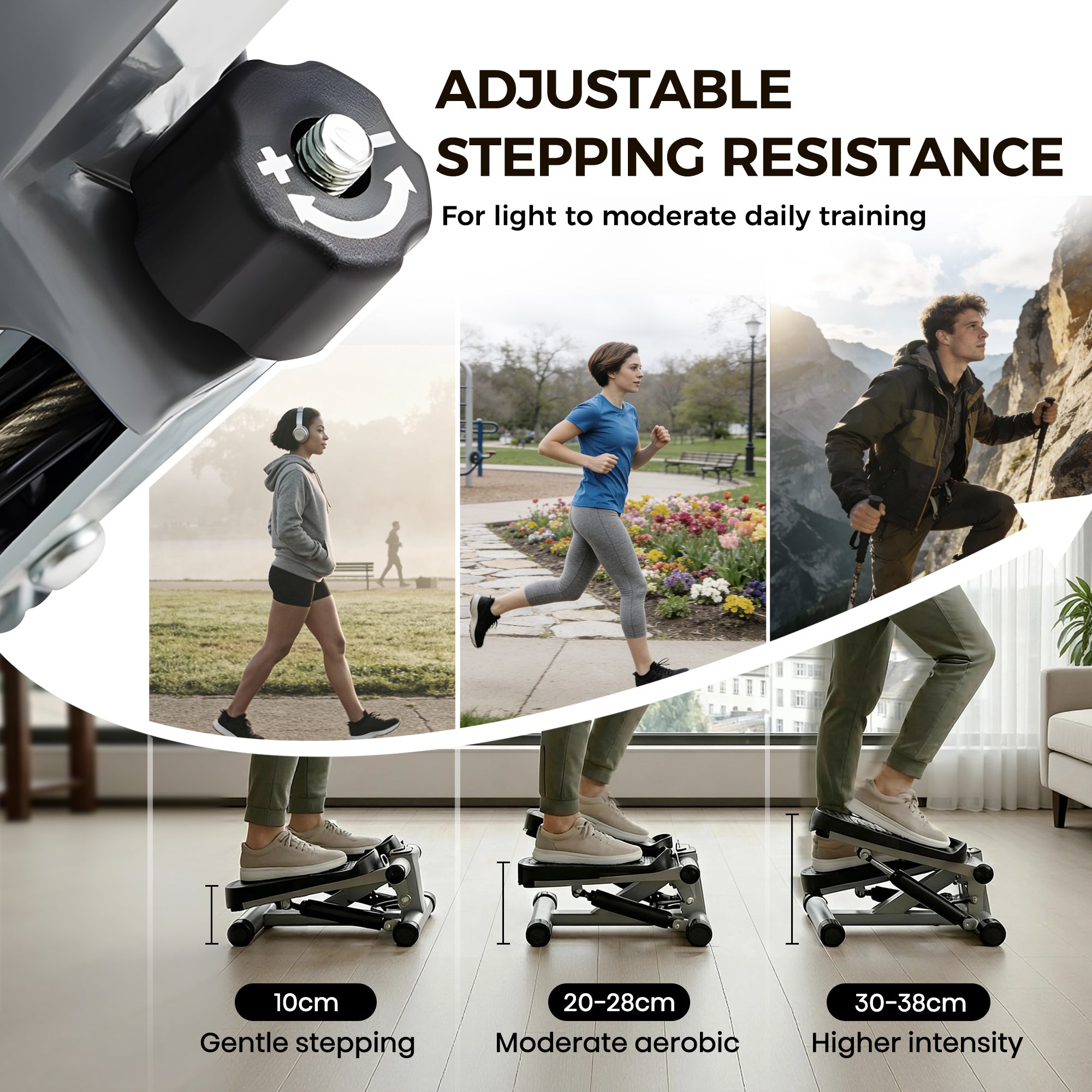 Niceday Mini Up & Down Stepper for Home