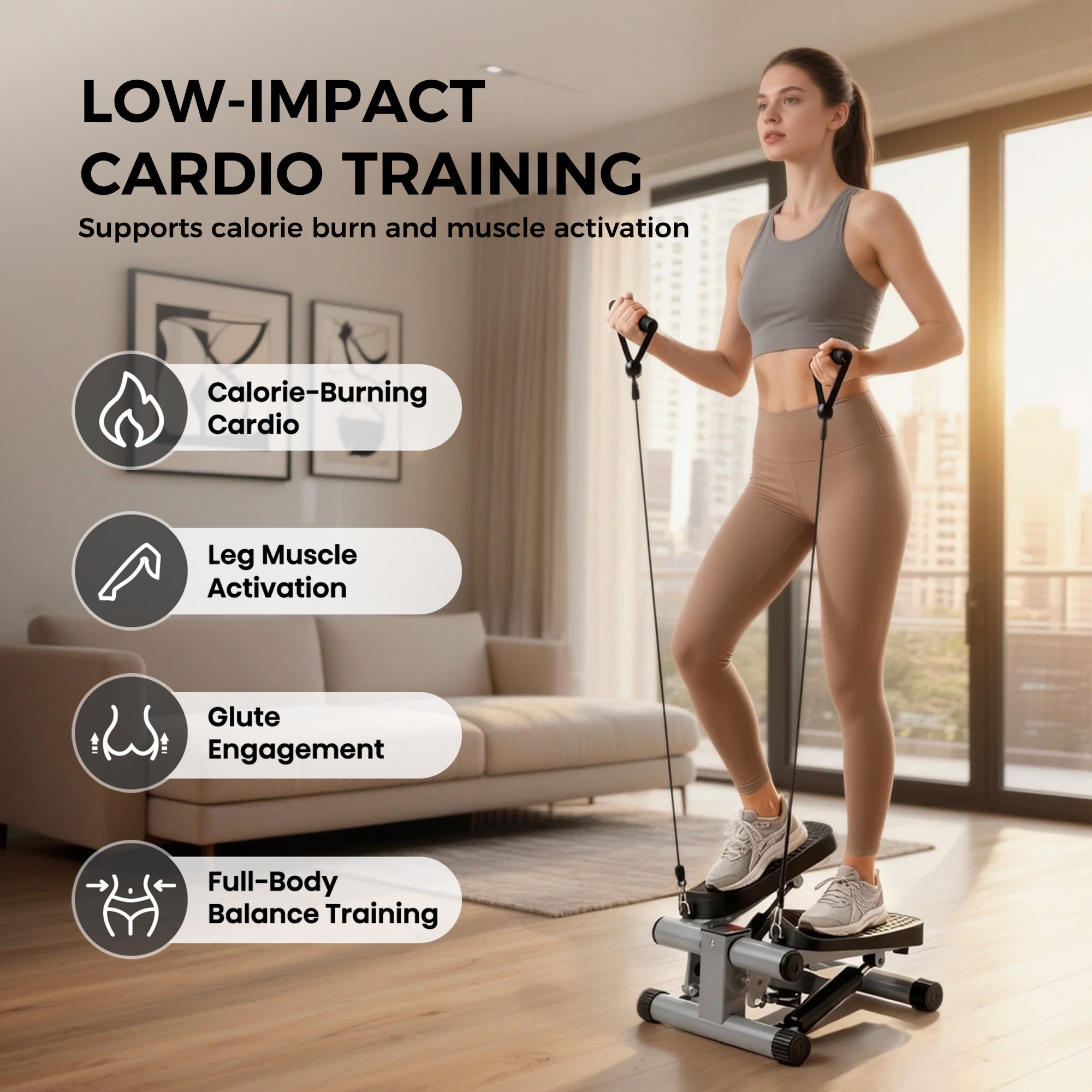 Niceday Mini Up & Down Stepper for Home