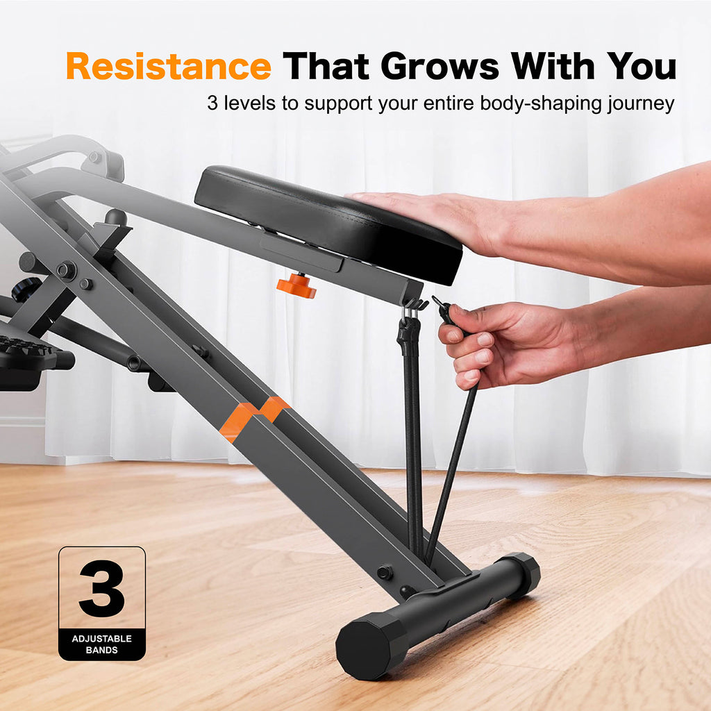 Niceday Squat Machine, 2 in 1 Squat Rowing Machine,