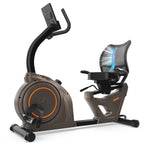 Vélo d'appartement couché Niceday - 181 kg 