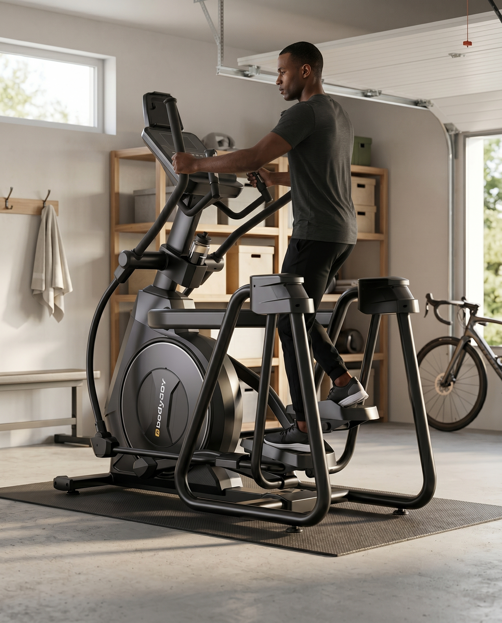 Niceday x Bodyjoy Elliptical Exercise Machines-53CM Stride & 32 Level