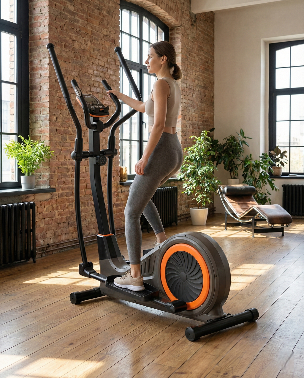 Niceday Ellipsentrainer – 40 cm Schrittlänge &amp; 181 kg