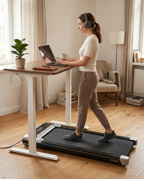 Niceday Cinta de Andar Escritorio con Auto-Inclinación (10 niveles)